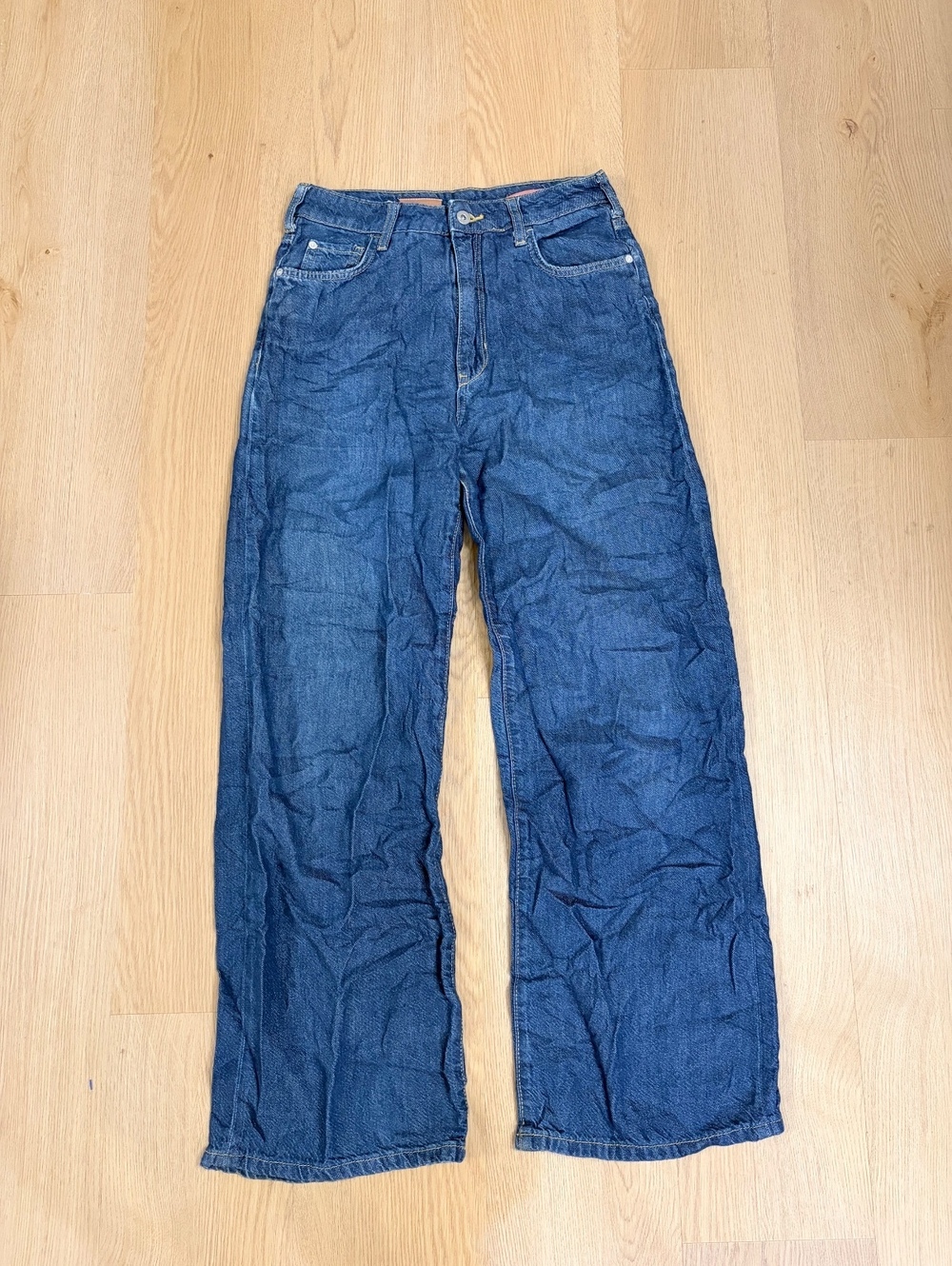 Women’s Pilcro Wide Leg Jeans Dark Wash Size 27